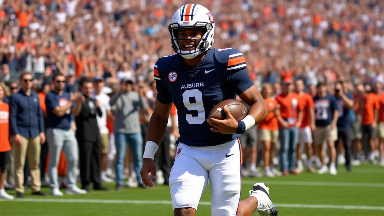 Deuce Knight's 6-TD Debut Leads Auburn to 62-17 Win Over Mercer